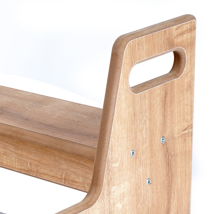 Hanah Home Taburete para Niños Roble